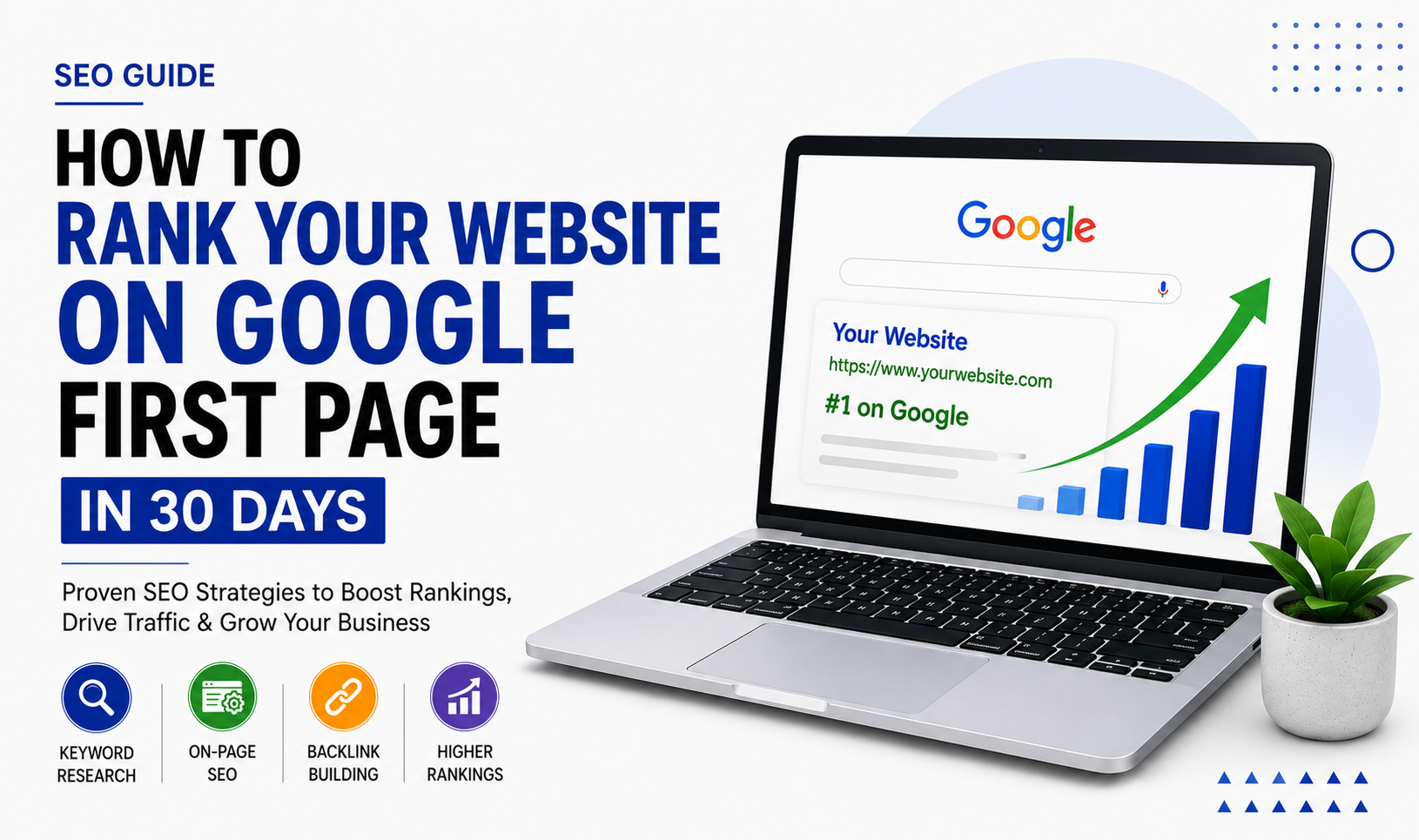 How to Rank Your Website on Google First Page in 30 Days